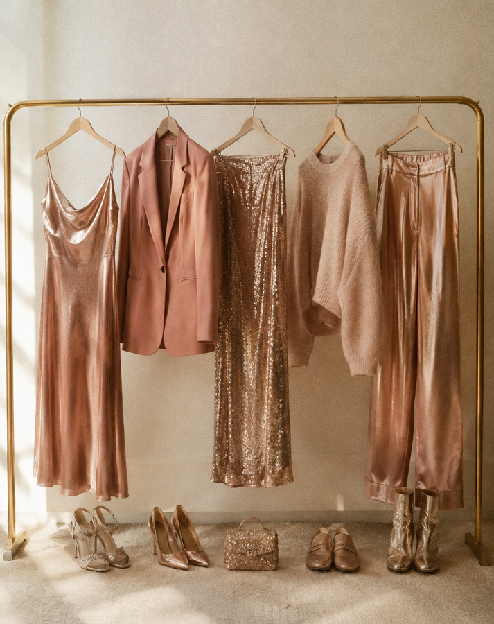 The Rose-Gold Restyle: 5 Ways to Rewear What You Own